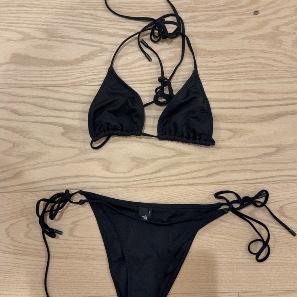 Black Triangl Bikini Set